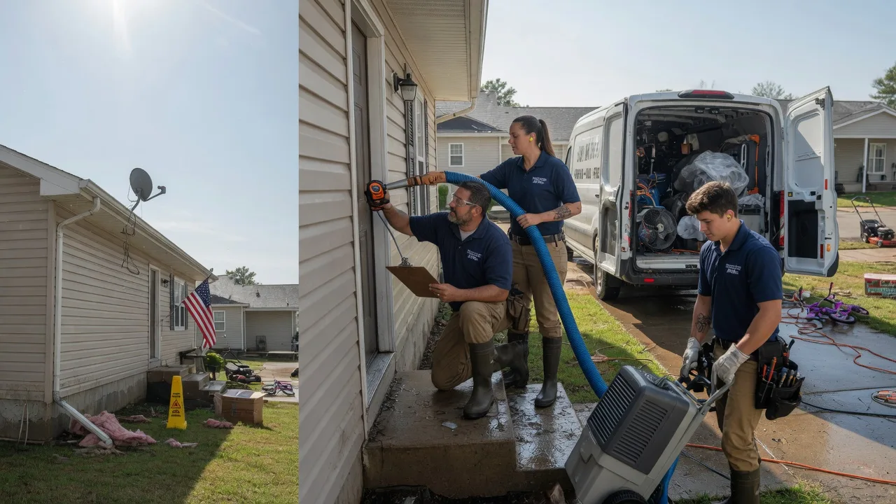 Ceiling Water Damage Restoration in Dunlap, IA near me